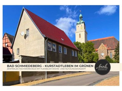 Historisches, saniertes Fachwerkhaus in Bad Schmiedeberg – nutzbar als Ein- oder Zweifamilienhaus