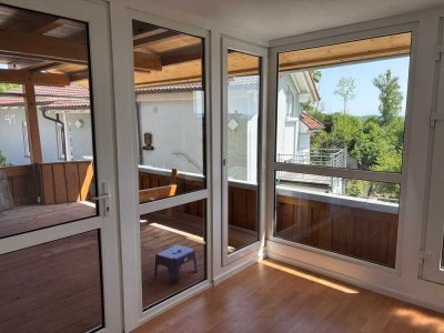 Erstbezug nach Sanierung: ansprechende 2,5-Zimmer-Wohnung mit Einbauküche und Balkon in Güttingen