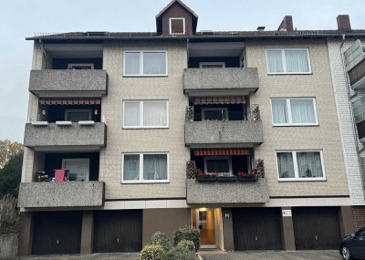 KUNZE: 3-Zimmer Wohnung mit Balkon und Einbauküche in Stöcken!