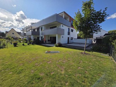 Exklusive 3-Zimmer-Wohnung mit großem Garten in Bahnhofsnähe in Schwabmünchen