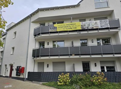 Hell und freundlich wohnen! Voll möblierte Suite mit Balkon in Dortmund!