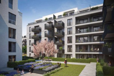 Neubau-Immobilie in gefragter Lage mit Westbalkon. 5% degressive AfA für Ihre Kapitalanlage!