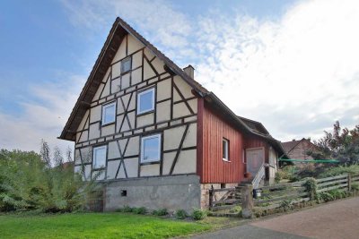 Charmantes Fachwerkhaus mit Ausbaupotenzial - Platz für Familie, Ideen und Handwerksfreude