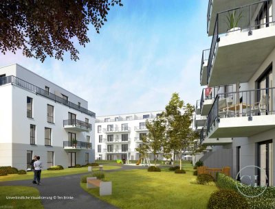 Die Offene: Großzügige 2-Zimmer-Wohnung mit Balkon