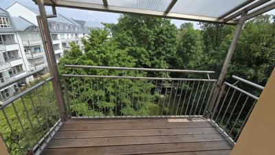 + + + 3,0-Zimmerwohnung mit Balkon und Gartennutzung! + + +