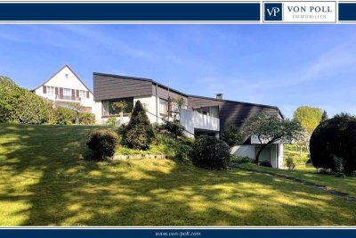 Zentral gelegenes Einfamilienhaus auf großem, ruhigem Grundstück am Stadtpark Aulendorf