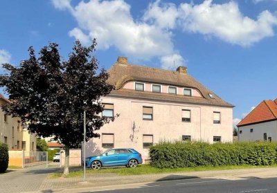 Zentrales Wohnen in Sandersdorf: gepflegte 3-Raum-Wohnung im Hochpaterre zum Wohlfühlen