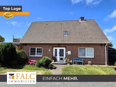 Freistehendes Einfamilienhaus mit Einliegerwohnung in begehrter Lage von Westerdeichstrich