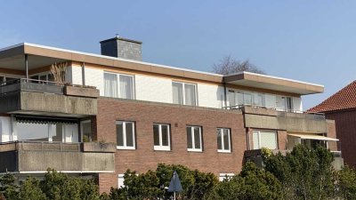 Nordseeheilbad  Cuxhaven, Penthousewohnung im Musikerviertel, mit großem Balkon und AUFZUG!