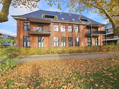 Ebenerdige Neubauwohnung im Villenviertel