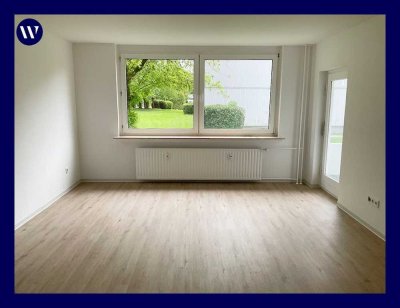 City-Wohnung im Grünen* renovierte 3 Zimmer mit Balkon, guter Schnitt, Tageslichtbad mit Dusche