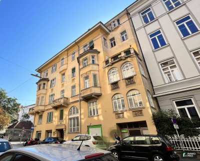 2-Zimmer-Altbauwohnung plus Küche zu vermieten - innere Stadt!