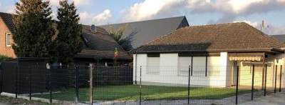 Bungalow, 2 Zimmer, Vollmöbeliert, 80qm, Terasse+Garten