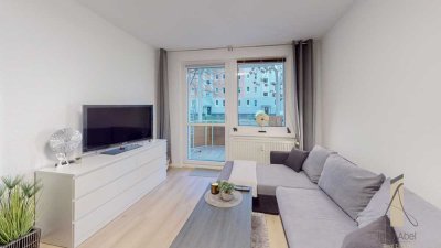 Vollmöbliertes Apartment mit Balkon für Pendler & Studierende! – sofort einziehen & wohlfühlen
