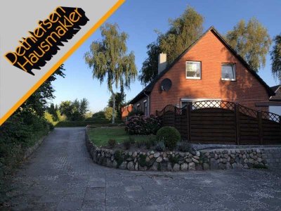 Gepfl., gemütliches Einfamilienhaus mit gr. Garten in ruh. Wohnl. in Bordelum, Kreis Nordfriesland