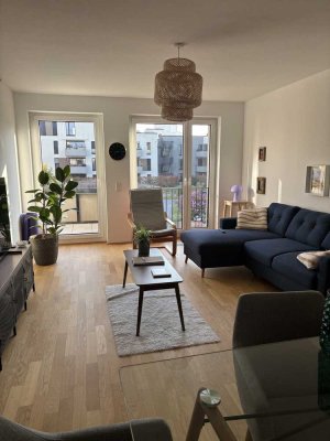Exklusive Neubauwohnung über Q6Q7 mit 2 Balkonen & direktem Zugang zu Fitness First - vollmöbliert