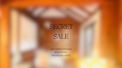 Secret Sale: hervorragend penthousestyle Maisonette-Wohnung im Herzen von Baden-Baden.