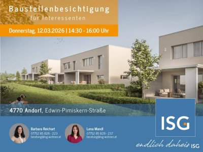 NEUBAU! 10 exklusive Reihenhäuser in 4770 Andorf - Miete mit Kaufoption (Eigenmittel erforderlich)