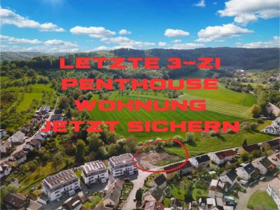 E9 - Sonderpreis bis 28.2.2  - 3 Zimmer Penthouse, Dachterrasse und offenem Wohn-/Essbereich