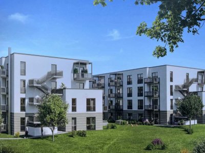 Betreutes Wohnen Hugo Komfort: 1-Zimmer-Apartment mit Balkon