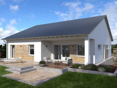 Ihr Wunsch Bungalow, bei dem alles auf eine Ebene vereint ist