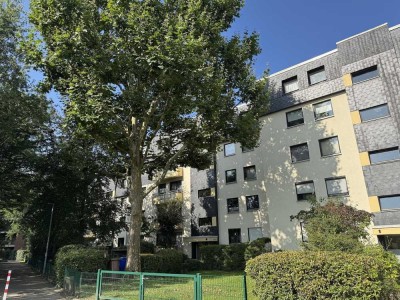 Seltenes Fundstück in Hilden: Schöne Etagenwohnung mit XXL-Balkon & TG - Nähe Stadtwald & City