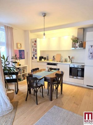 Helle Eigentumswohnung im Erdgeschoss nahe Augarten und TU