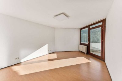 Charmante 1-Zimmer-Wohnung mit Balkon, Aufzug und Tiefgaragenstellplatz in zentraler Lage Botnangs