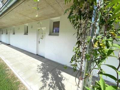 Barrierefreie 2-Zimmer-Gartenwohnung mit Terrasse in gefragter Lage