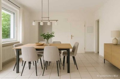 Exklusive, vollständig renovierte 3,5-Zimmer-Wohnung mit Balkon in Lüdinghausen
