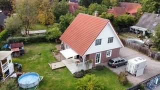 Modernes Niedrigernergiehaus in der Wedemark