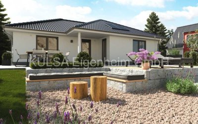 Urlaubsfeeling jeden Tag, im massiven Winkelbungalow mit überdachter Terrasse, bei Bad Salzungen und
