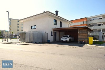 Neuwertiges Wohnhaus mit Carport und Werkstatt in Lustenau zu vermieten!