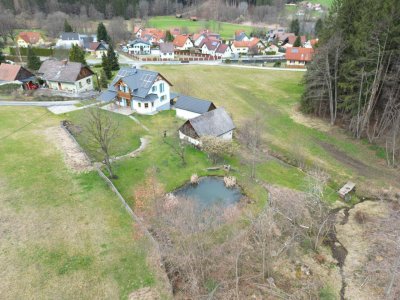 Grünes Paradies nahe Graz: Einladendes Zuhause mit nachhaltiger Energie und Naturverbundenheit