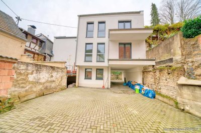 Moderne 2 - Zimmerwhg., Bj. 2019, mitten in Linz am Rhein, ideal als Ferienwohnung mit 1 Stellplatz