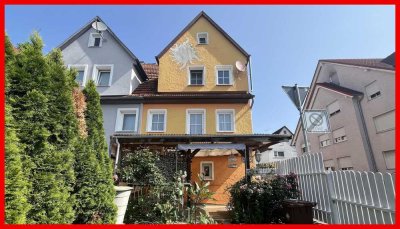 Wohnen im Zentrum mit kleinem Garten