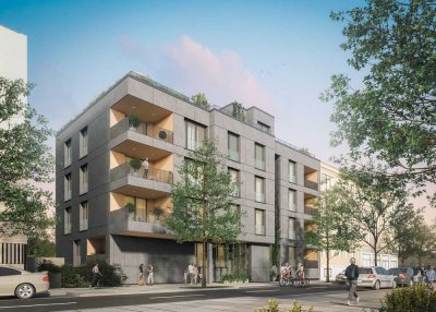 Urbanität trifft Lebensqualität: Lichtdurchflutete Neubau 4- Zimmerwohnung
