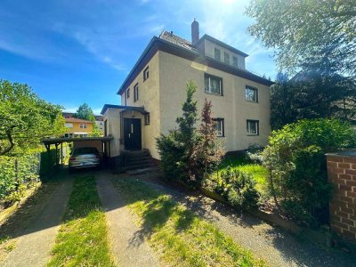 Ein- bis Dreifamilienhaus mit traumhaftem Grundstück in Dresden-Laubegast