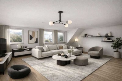 Heiter mit Aussicht!
Dachgeschoss-Wohnung in Essen - Werden