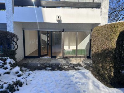 Helle 2-Zimmer Wohnung mit Terrasse im Hochparterre  in Passau-Neustift