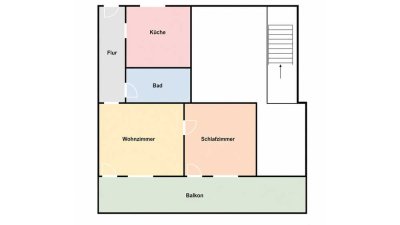 Penthouse-Feeling in Pforzheim – Klimatisierte moderne 2-Zimmer-Wohnung in Bahnhofsnähe