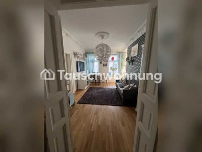 Tauschwohnung: Altbau 3 Raum mit Stuck und Fußbodenheizung