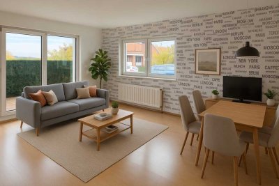 Helle 3-Zimmer Wohnung mit Terrasse in Gieboldehausen