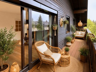 Charmante Dachgeschosswohnung mit Balkon nahe Wallersee