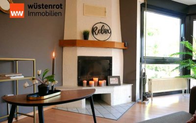 Schöne Maisonette Wohnung in ruhiger Lage von Rumeln-Kaldenhausen, mit Stellplatz, Balkon und Kamin!