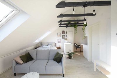 Möbliertes 1-Zimmer-Appartment sucht neuen Mieter!