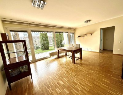 Neuwertige 3-Zimmer-EG-Wohnung mit Garten, Tiefgaragenplatz und Einbauküche in Purkersdorf