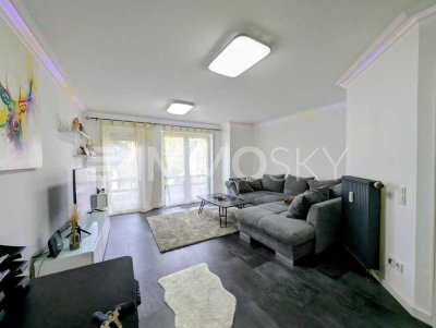 Frisch renovierte Terrassenwohnung mit eigenem Eingang und Stellplatz