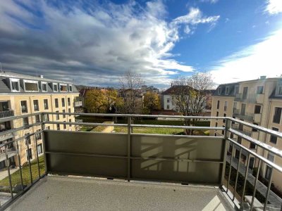* helle 2-Zimmer-Whg. mit Balkon und gemeinschaftlicher Dachterrasse * 6104 *