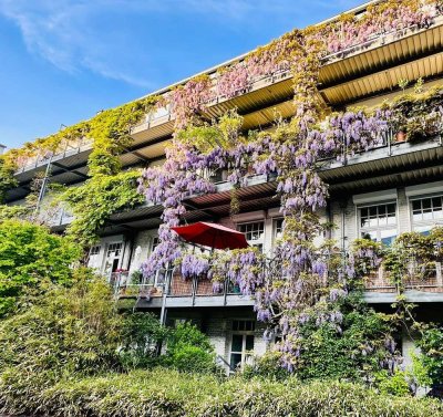Stilvolle 2-Zimmer-Wohnung mit lichtdurchflutendem Ambiete